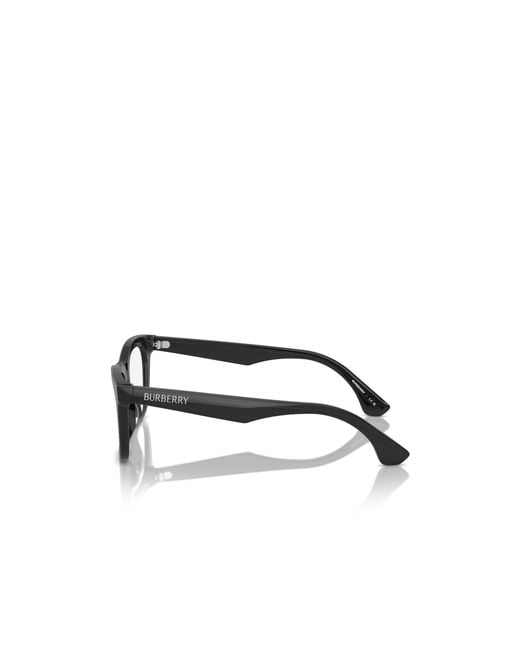 Burberry White Geometrically Framed Flat Mirror for men