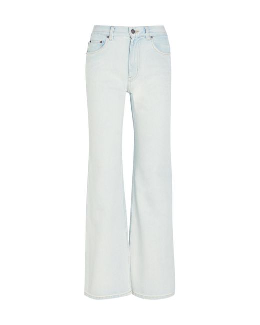Chloé White High-Waisted Jeans