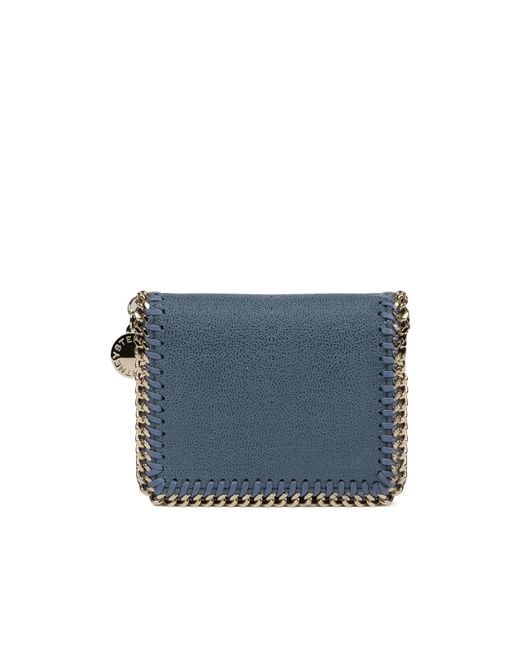 Stella McCartney Blue Zipped Wallet