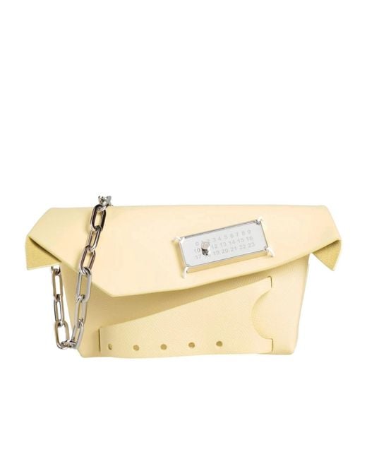 Maison Margiela Natural Medium Flap Bag