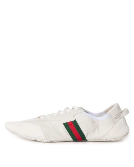 Chloé White Leather Sports Shoes