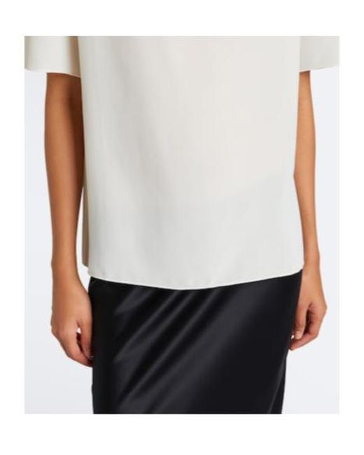 Joseph White New Rubin Silk T-Shirt