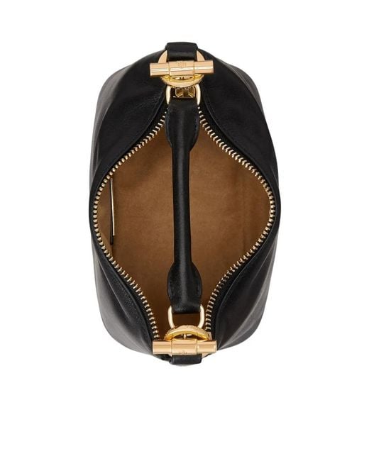 Ralph Lauren Black Mini Blaike Tote Bag