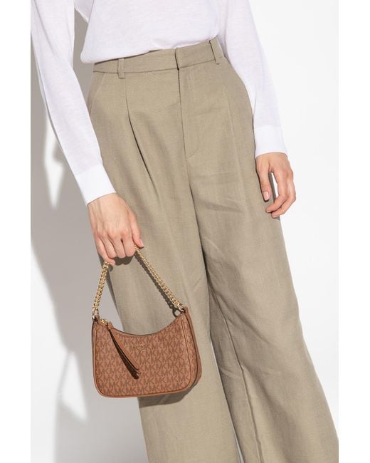Michael Kors Brown Jet Set Charm Shoulder Bag