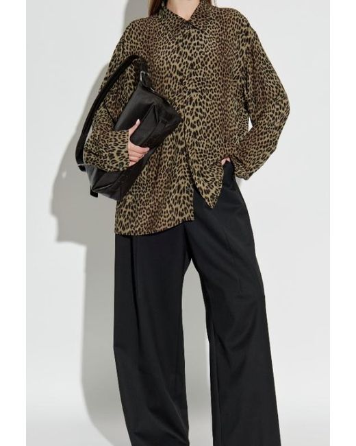 Zadig & Voltaire Green Tyric Printed Shirt