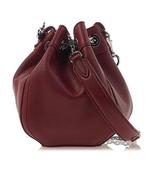 Vivienne Westwood Red Chain Shoulder Bag for men