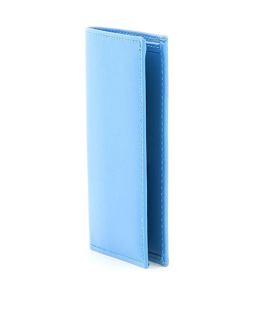 Comme des Garçons Blue Comme Des Garçons Wallet Classic Bi-Fold Wallet for men