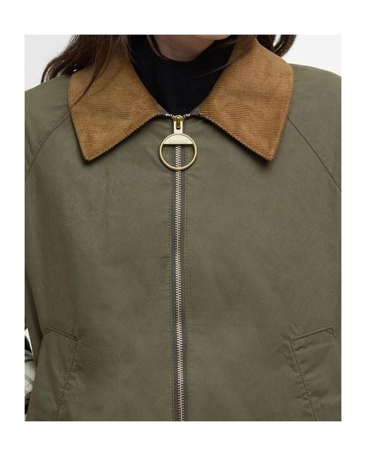 Barbour Green "Catlin" Waterproof Jacket
