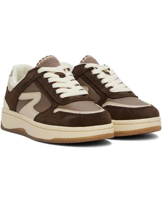 Rag & Bone Brown Round Toe Low-Top Casual Shoes