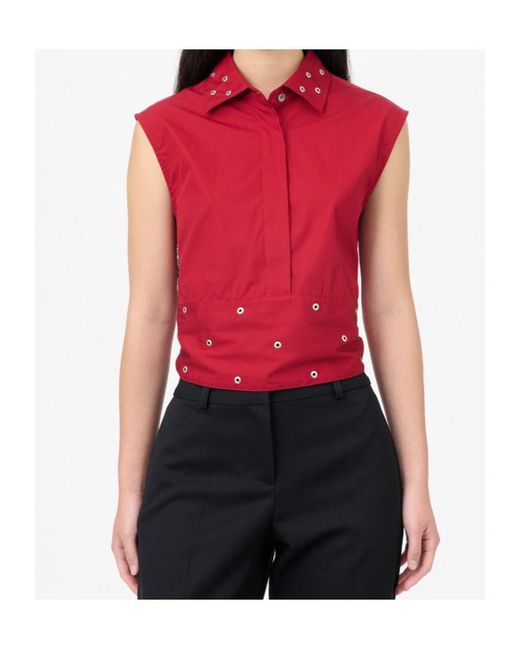 Our Legacy Red Girdle Top