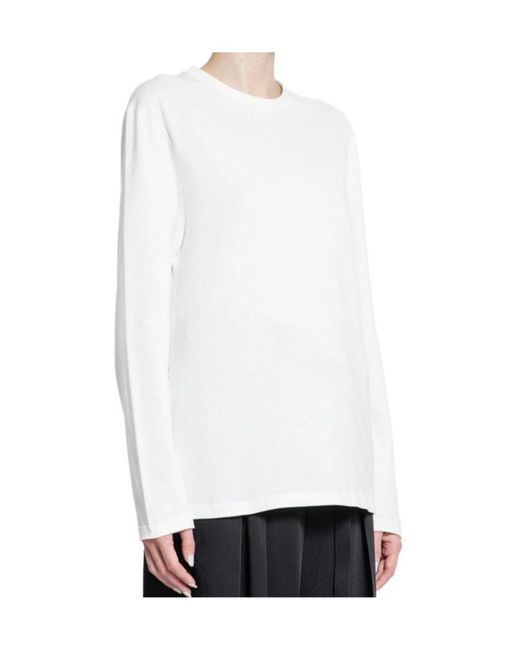 Jil Sander White Short-Sleeved T-Shirt