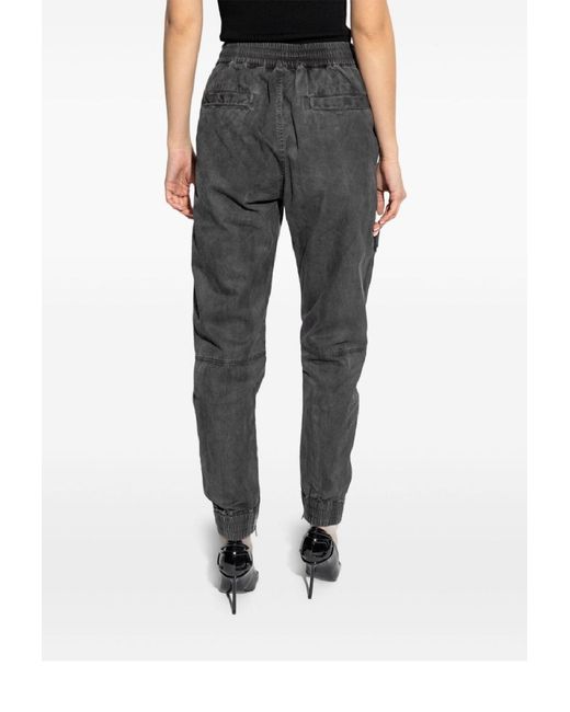 DIESEL Gray P-Ride-Q3 Trousers