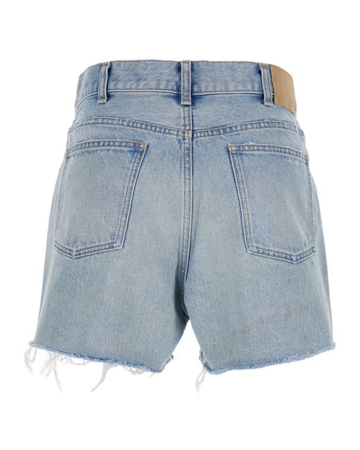 Céline Blue Skate Shorts