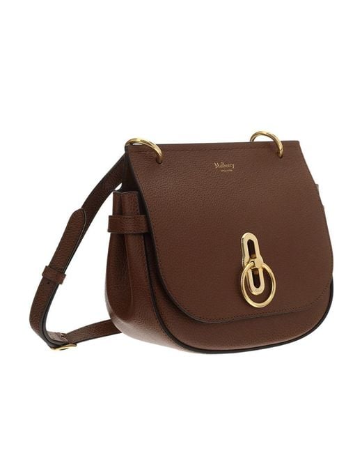 Mulberry Brown Amberley Small Satchel Bag