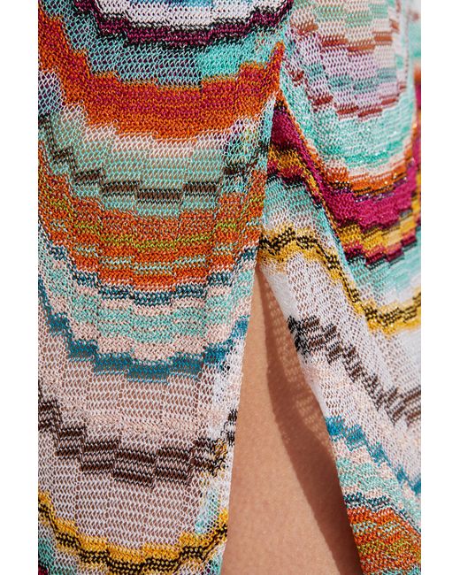 Missoni Gray Patterned Beach Pants