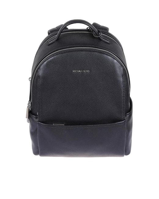 Michael Kors Blue Zippered Backpack
