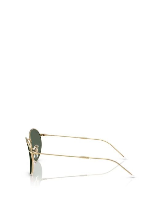 Ray-Ban Green Round Reverse Sunglasses for men