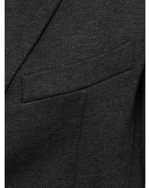 Helmut Lang Black Single-Breasted Blazer