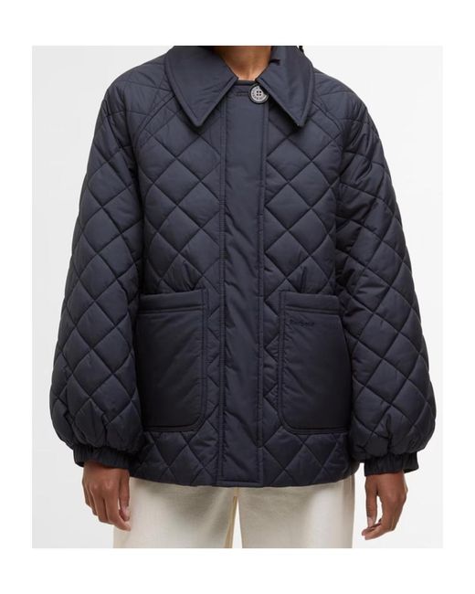 Barbour Blue Quilted Jacket