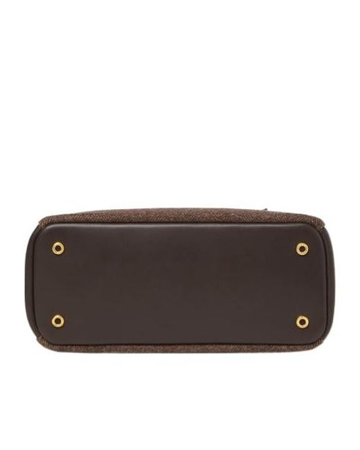 Loro Piana Brown Small Needle Bag