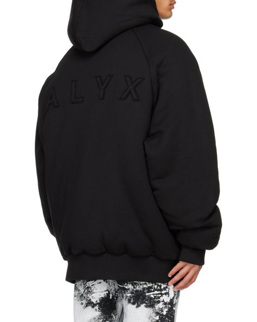 1017 ALYX 9SM Black 1017 9Sm Zip-Up Hooded Jacket for men