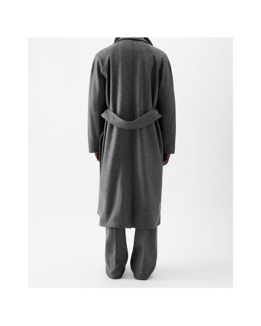 Jacquemus Gray The Citta Belted Coat for men