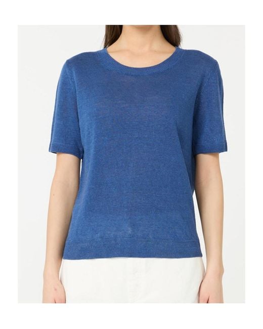 Weekend by Maxmara Blue Wkdpancone Crewneck Jumper