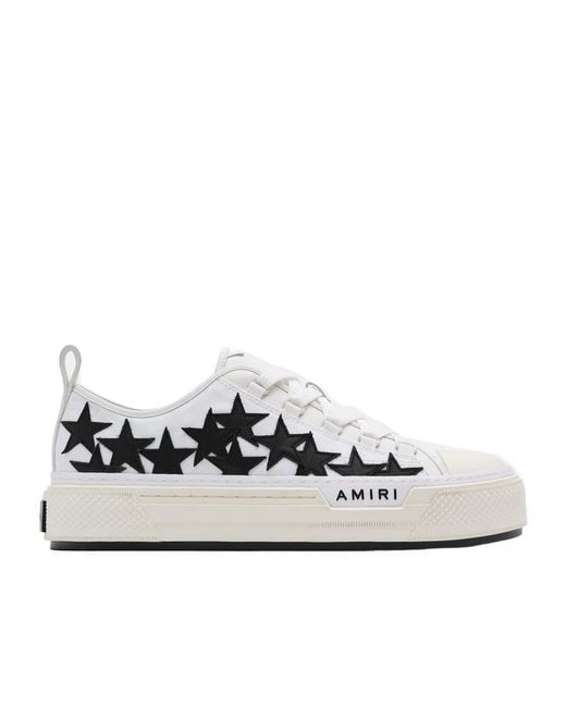 Amiri White Stars Court Low Sneakers for men