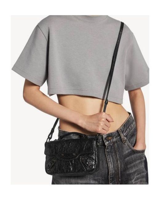 Balenciaga White Le City Nano Shoulder Bag