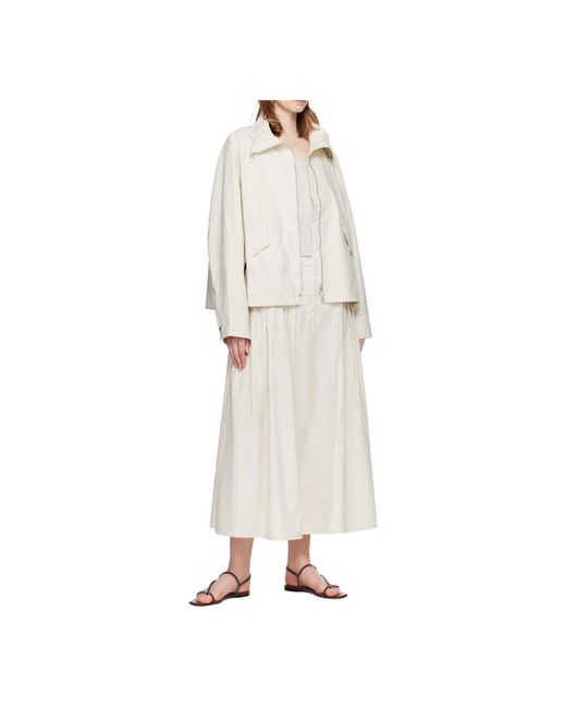 Studio Nicholson White Agat Skirt
