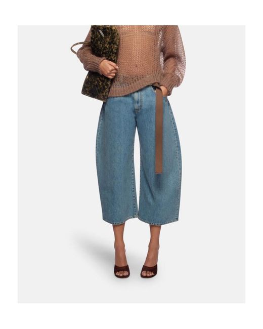The Attico Blue The Wide-Leg Jeans