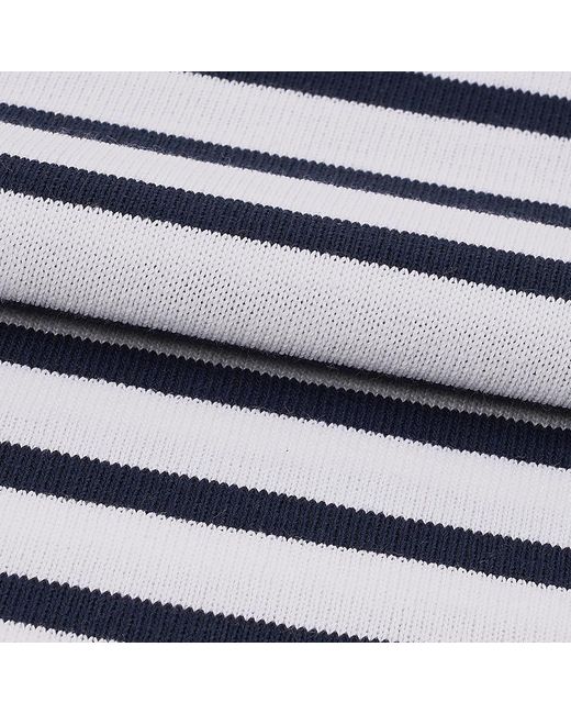 Saint James Blue Striped T-Shirt