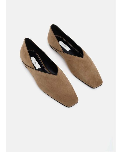 Totême Brown Totême Everyday Ballet Flats