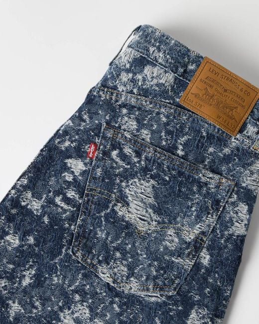Levi's Blue 578 Baggy Jeans for men