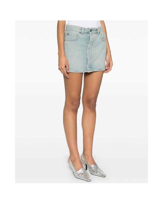 Haikure Blue Maudie Denim Skirt