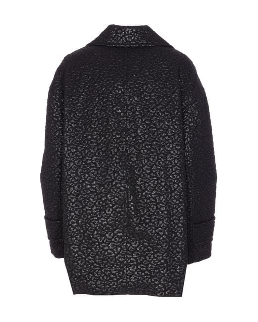 Pinko Blue Josefa Double Breasted Coat