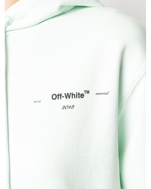 Off-White c/o Virgil Abloh Blue Arrowhead Printed Sweater