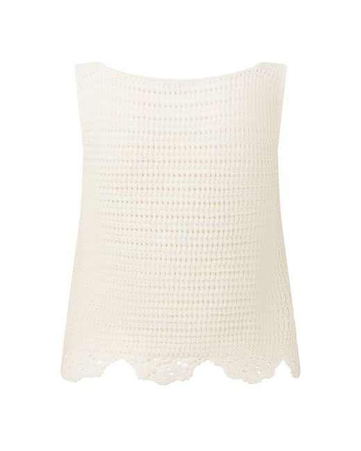 Chloé Natural Fresh Knitted Top