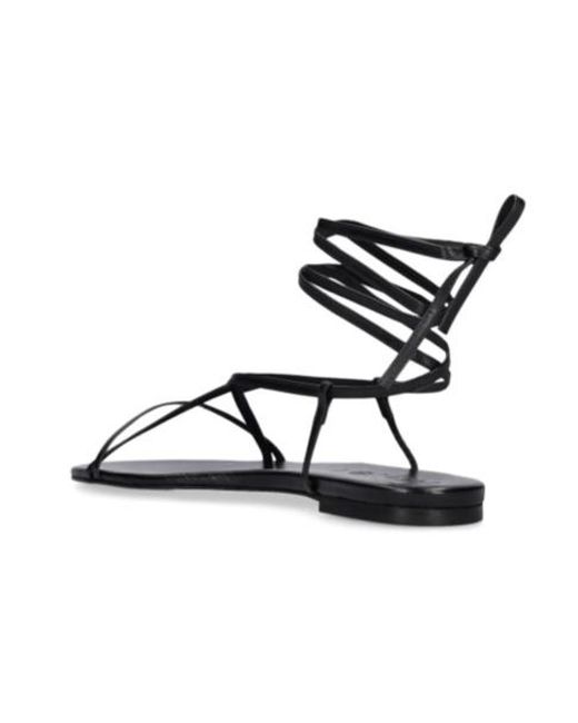 Aeyde Multicolor Strap Flat Sandals