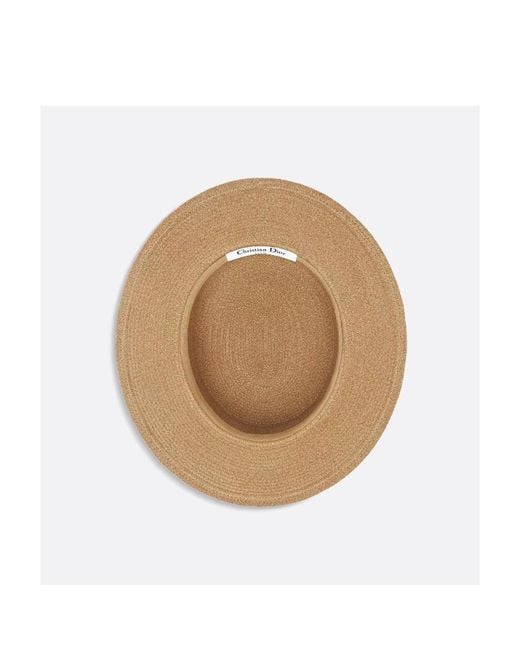 Dior White Odeo Small Brim Hat