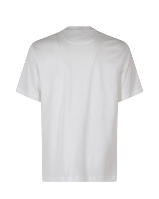Eleventy White Short-Sleeved T-Shirt for men