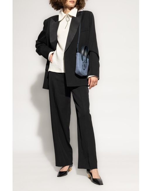 J.W. Anderson Black Jw Anderson Tuxedo Trousers