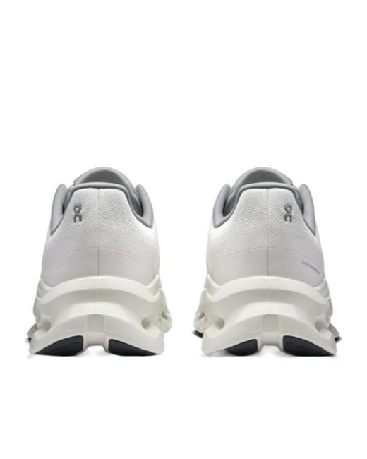 On Shoes White Cloudtilt Lace-Up Sneakers for men