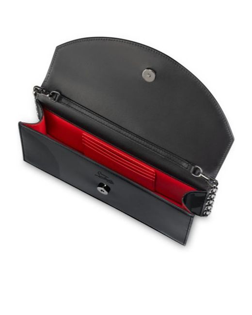 Christian Louboutin Black Loubi54 Clutch Bag