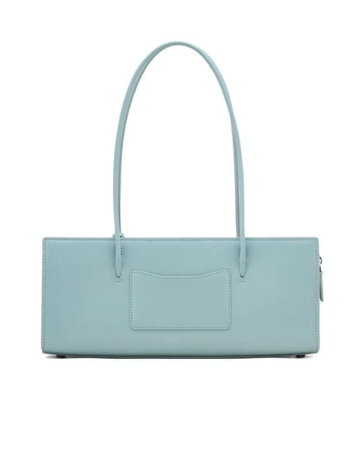 Marc Jacobs Blue The Glam Mirror Satchel Bag