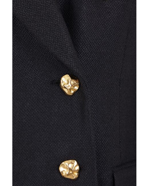 Chloé Blue Chloé Double-Breasted Buttoned Blazer