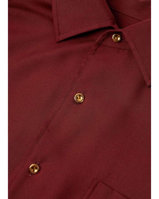 Loro Piana Red André Shirt