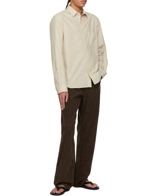 The Row Gray Burt Pant for men