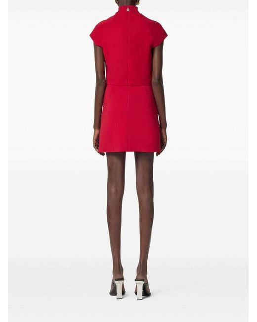 Versace Red Midi Dresses