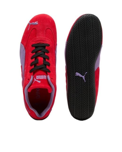PUMA Red Speedcat Sneakers